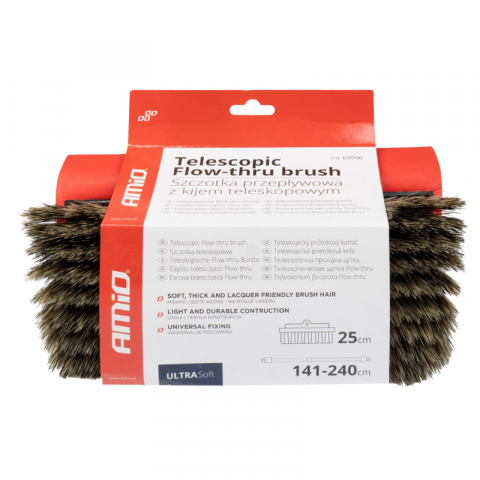 Perie Spalat Auto Telescopica cu Flux Continuu Apa, 141-240 cm [6]