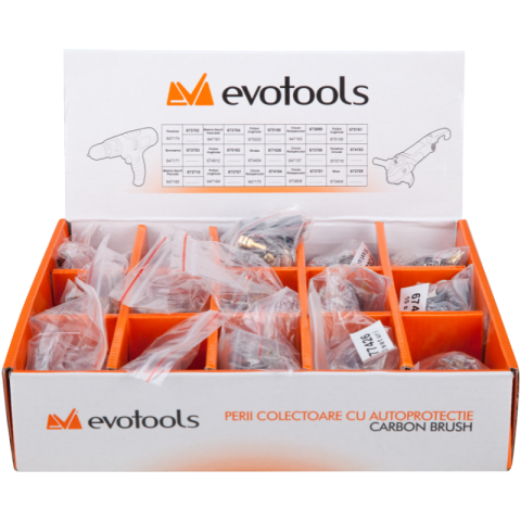 Noutati - Perii Colectoare, 150 Seturi, Autoprotectie, Mixt, Unelte Electrice