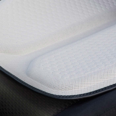 Perna cu Gel pentru Scaun Auto, Antialunecare, 46 x 46cm, Suport Comfort Spate [6]