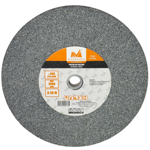 Piatra polizor 20x2x1,6 cm, granulatie 36, pentru slefuire metal [1]