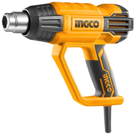 Pistol cu aer cald INGCO, 2000 W, 3 trepte, 50°C/380°C/570°C [1]
