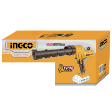 Pistol pentru silicon, 20V, forta impingere 3700N, cartus 25.4 cm, viteza variabila, etansare si lipire profesionista [2]