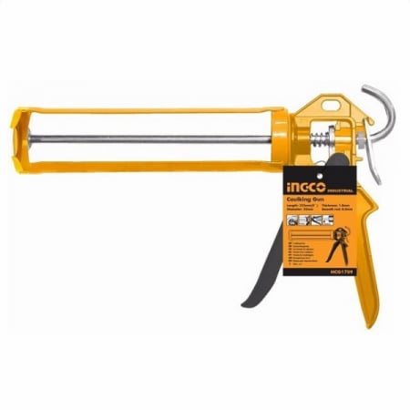 Pistoale si sisteme de vopsit si tencuit - Pistol pentru silicon 235mm - INGCO  HCG1709