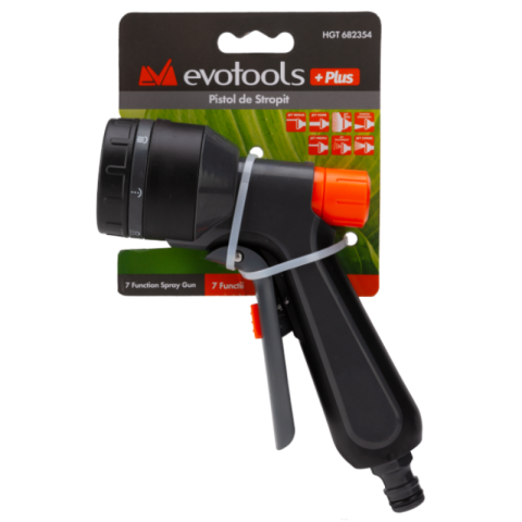 Pistol stropit 7 functii, reglabil, jet apa, curatare si udare [1]
