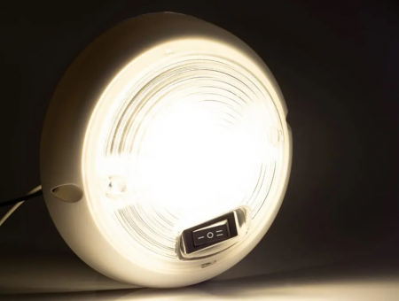 Plafoniera cu LED Auto, doua intensitati lumina - Fristom FT-160 B W LED [1]