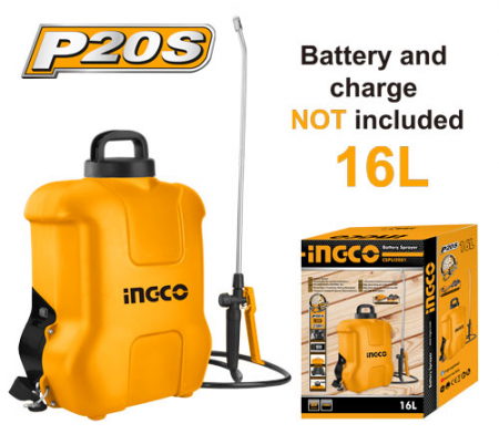Pompa de stropit electrica pe acumulator, 20V, capacitate 16 L [2]