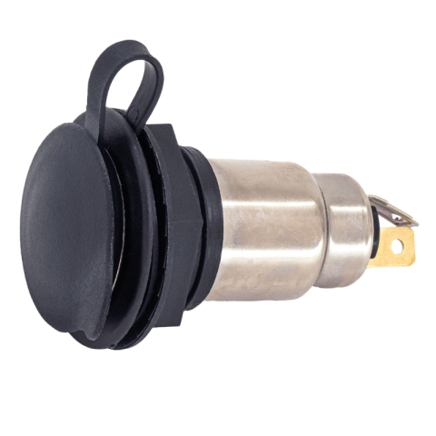 Priza auto suplimentara, 12/24V, 250W, cu capac, protectie praf, pentru vehicule [1]
