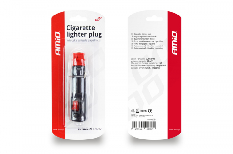Priza Bricheta Auto EURO/DIN cu Intrerupator, 12V/24V [1]