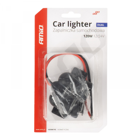 Priza Dubla Bricheta Auto Ermetica, 12V/24V [4]