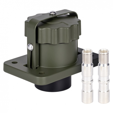 Prize, stechere si mufe auto - Priza NATO, 24V, 2 Pini, 135A, pentru Camioane si Utilaje