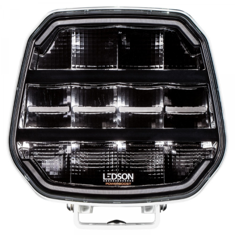 Proiector Alb LED cu pozitie dinamica alba si portocalie, pentru camion și off road, Epix9+, Powerboost, 15000lm, 180w, 22.5 x 22.3cm [4]