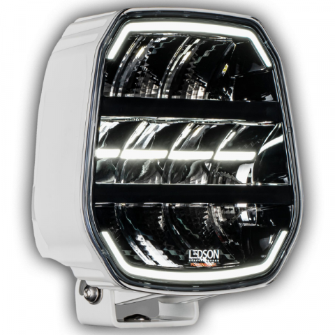 Proiector Alb LED cu pozitie dinamica alba si portocalie, pentru camion și off road, Epix9+, Powerboost, 15000lm, 180w, 22.5 x 22.3cm [1]
