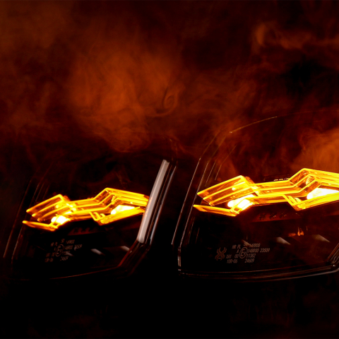 Proiector auto LED X-SPIDER NINJA Oval, 80W, IP69K, Pozitie Dinamica, Stroboscop, Multifunctional [5]