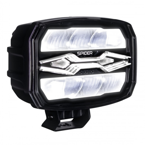 Proiector auto LED X-SPIDER NINJA Oval, 80W, IP69K, Pozitie Dinamica, Stroboscop, Multifunctional [2]