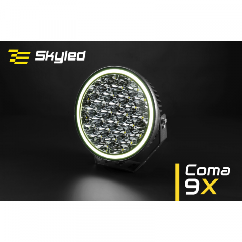 Proiector Coma 9X, 9" FULL LED, 160W, 12500Lm, pozitie alb si portocaliu, R112 [6]