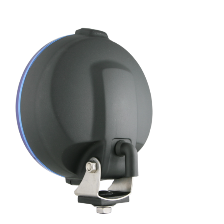 Proiector Halogen Angel Eye HOS2, Carcasa Neagra, Sticla Albastra, Fibra Optica [3]