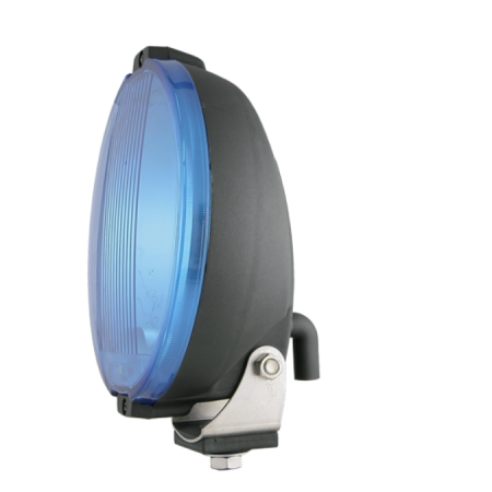 Proiector Halogen Angel Eye HOS2, Carcasa Neagra, Sticla Albastra, Fibra Optica [1]