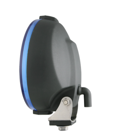 Proiector Halogen Angel Eye HOS2, Carcasa Neagra, Sticla Albastra, Fibra Optica [2]