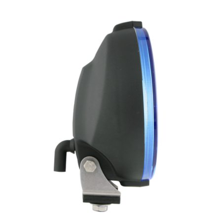 Proiector Halogen Angel Eye HOS2, Carcasa Neagra, Sticla Albastra, Fibra Optica [5]