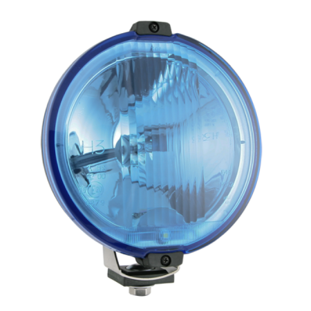 Proiector Halogen Angel Eye HOS2, Carcasa Neagra, Sticla Albastra, Fibra Optica [8]