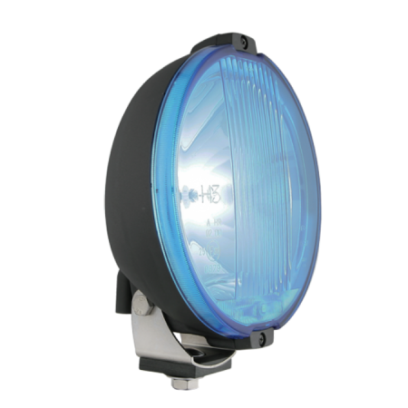 Proiector Halogen Angel Eye HOS2, Carcasa Neagra, Sticla Albastra, Fibra Optica [6]