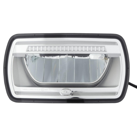 Far faza lunga LED, 12-24V, 23.8 x 14.1 cm, lumina pozitie, 2 Functii [1]