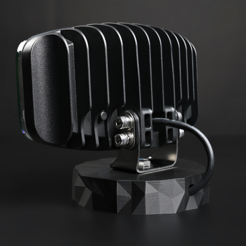 Proiector Jumbo Octan Black FULL LED cu lumina de pozitie alb/portocaliu 80W, 4800lm [9]