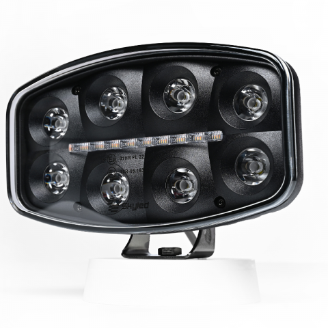 Proiector Jumbo Octan Black FULL LED cu lumina de pozitie alb/portocaliu 80W, 4800lm [2]