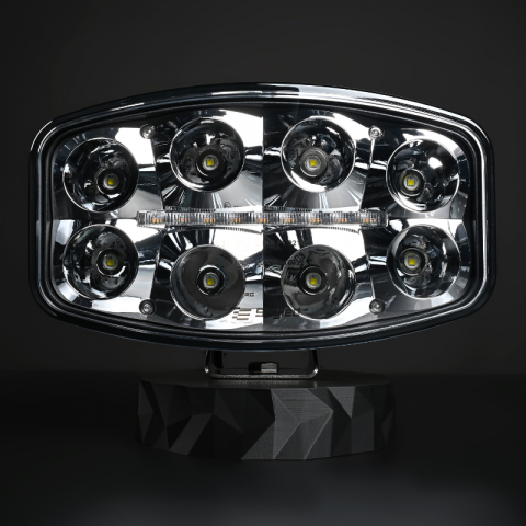 Proiector Jumbo Octan FULL LED cu lumină de poziție alb/portocaliu 80W, 4800lm [6]
