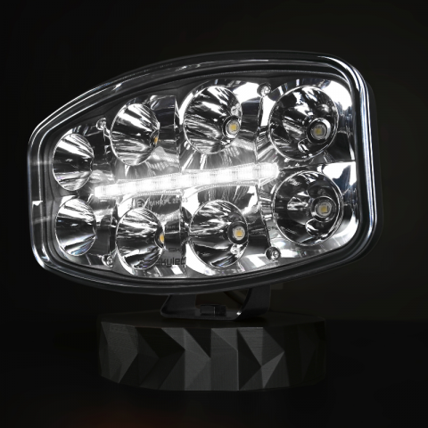 Proiector Jumbo Octan FULL LED cu lumină de poziție alb/portocaliu 80W, 4800lm [4]