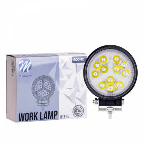 Proiector LED 16W, cu pozitie, 10/24V, 1100lm, 6500K, 11.2cm