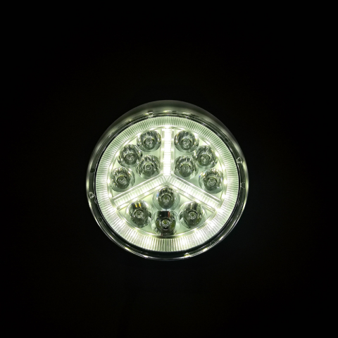 Proiector LED 16W, cu pozitie, 10/24V, 1100lm, 6500K, 11.2cm [1]