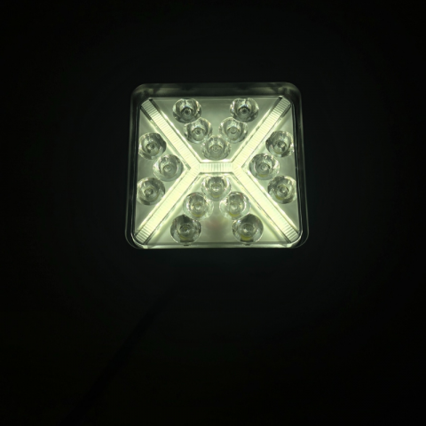 Proiector LED 19W, cu pozitie, 12/24V, 1300lm, 6500K, 10.8cm [1]