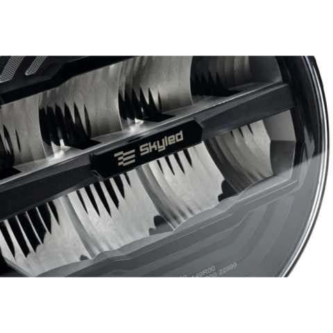 Proiector LED Auto, Galax 9X FI227, 100W, Lumina de Pozitie Alba si Portocalie [16]