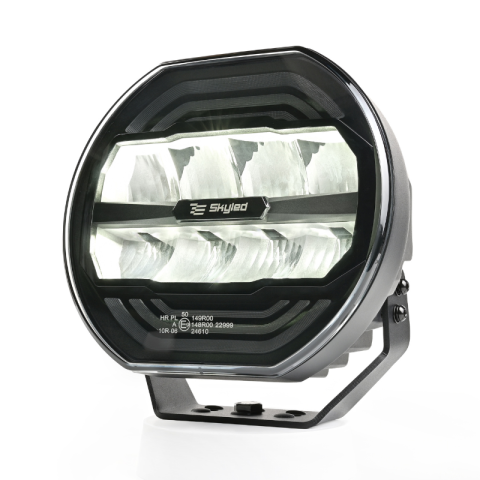 Proiector LED Auto, Galax 9X FI227, 100W, Lumina de Pozitie Alba si Portocalie [8]