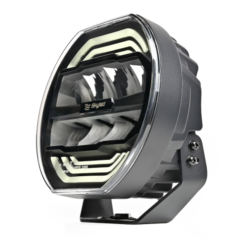 Proiector LED Auto, Galax 9X FI227, 100W, Lumina de Pozitie Alba si Portocalie [4]
