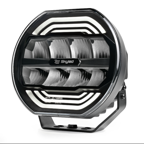 Proiector LED Auto, Galax 9X FI227, 100W, Lumina de Pozitie Alba si Portocalie [1]