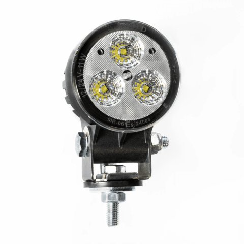 Proiector LED auto lucru, 1200 lumeni, 12-24V, fascicul larg, IP69