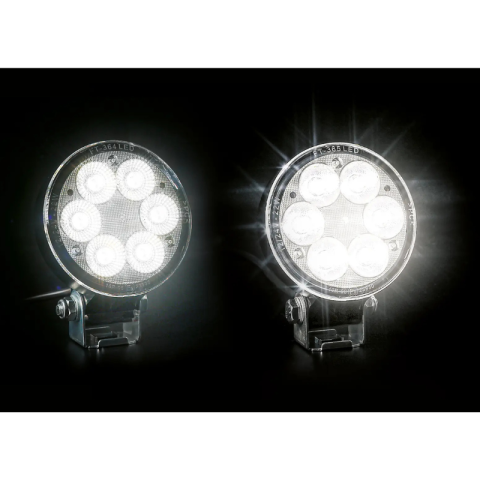 Proiector LED auto lucru, 2500 lumeni, 12-24V, fascicul larg, IP69 [1]