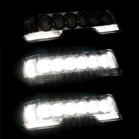 Proiector LED auto, putere 31W, flux luminos 4000 lm, lumina difuza, protectie IP67, alimentare 10-30V, omologare ECE [2]