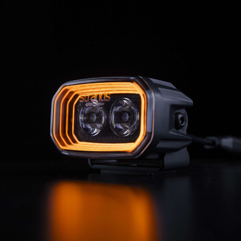 Lumini, Becuri, Proiectoare - Proiector LED auto Strands FOR9T Light Pod 4”, 2600 lm, pozitie alb/galben, 30 W, 10-48 V DC, 10,8 x 7 x 6,5 cm