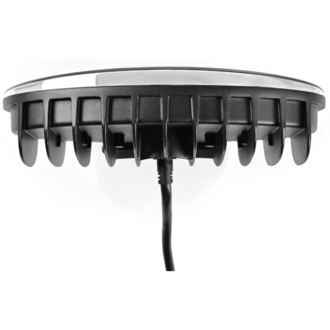 Proiector LED auxiliar Jumbo Ovum Flash, 82W, 12/24V, lumina drum, stroboscop portocaliu [2]