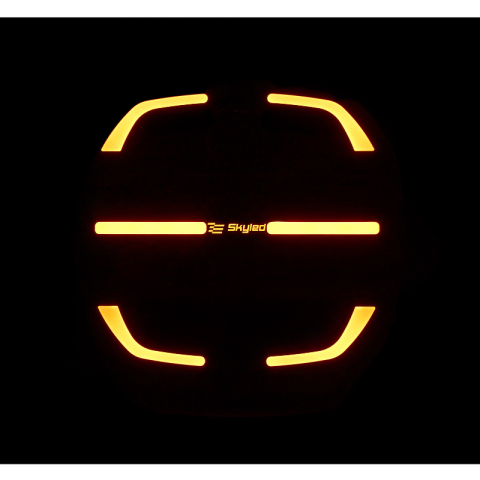 Proiector LED auxiliar Moai 9X Black, 162W, 12/24V, Combo Beam, pozitie alba si portocalie, 5000K, IP68, pentru camioane, 4x4 si utilaje [19]
