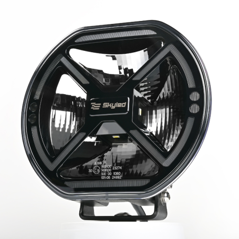 Proiector LED Auxiliar VIA Flash 9X FI218, 160W, Lumina Pozitie Dinamica Alba/Portocalie si Stroboscop [11]