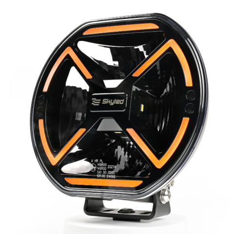 Proiector LED Auxiliar VIA Flash 9X FI218, 160W, Lumina Pozitie Dinamica Alba/Portocalie si Stroboscop [4]