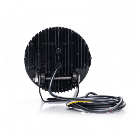 Proiector LED cu 3 tipuri pozitie, portocaliu, Flood, 12 / 24V, 17.8cm, 9200lm, 5700K, 82W, cablu 3m, contur clar [7]