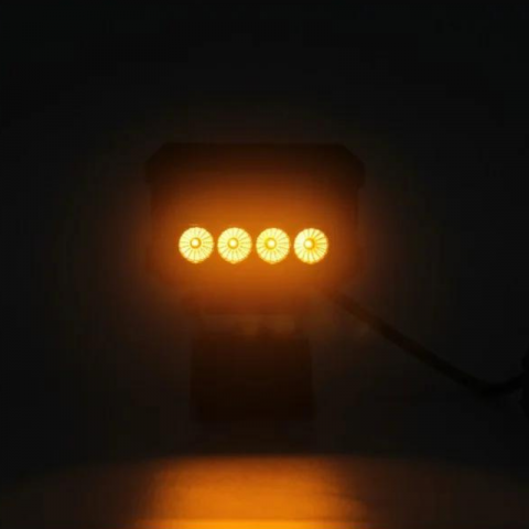 Proiector LED cu stroboscop, 12/24V, 1600LM, 11.29 x 7.42cm [4]