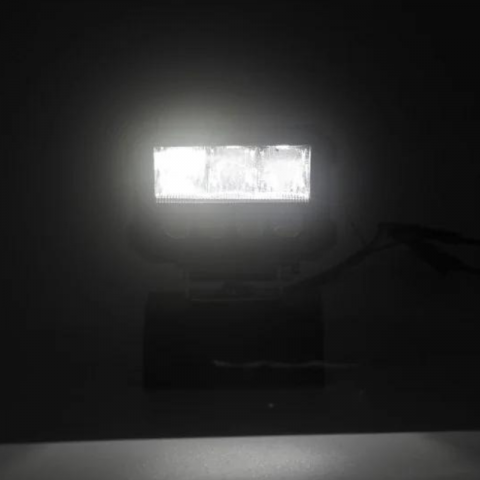 Proiector LED cu stroboscop, 12/24V, 1600LM, 11.29 x 7.42cm [3]