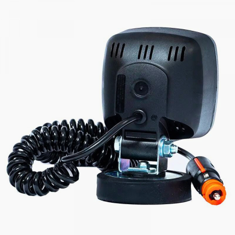 Proiector LED de lucru cu magnet, 12/24V, 14.20cm, cablu spiralat 3m, 650lm [1]