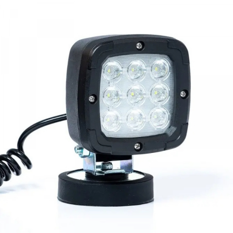 Proiector LED de lucru cu magnet, 12/24V, 14.20cm, cablu spiralat 7.8m, 1800lm [2]